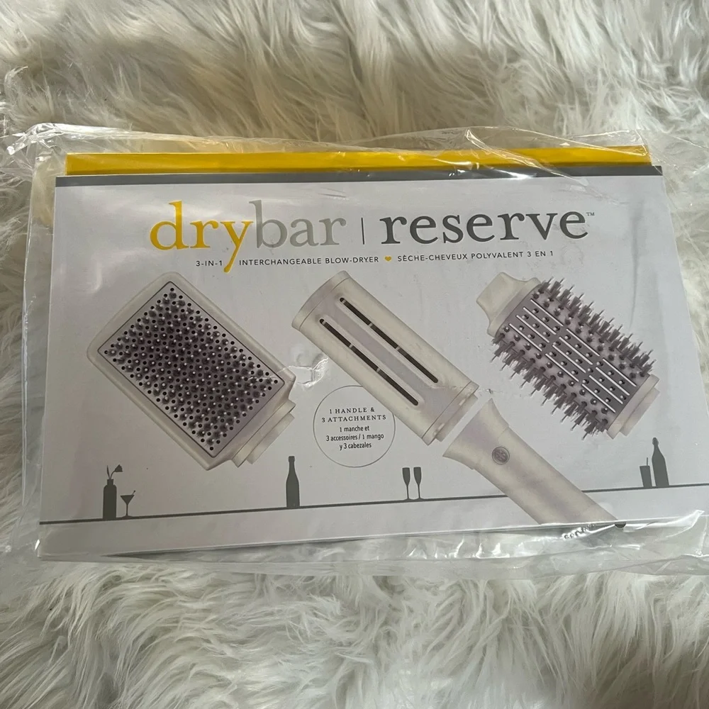 Drybar White 3-in-1 Styling Brush Set